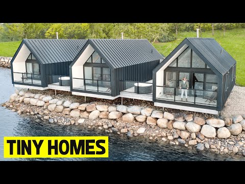 Touring 3 Different ULTRA-LUXURY TINY HOMES Built Right Over The Ocean