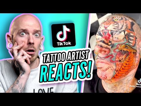 CRAZY TIKTOK TATTOOS #8 | Tattoo Critiques | Pony Lawson