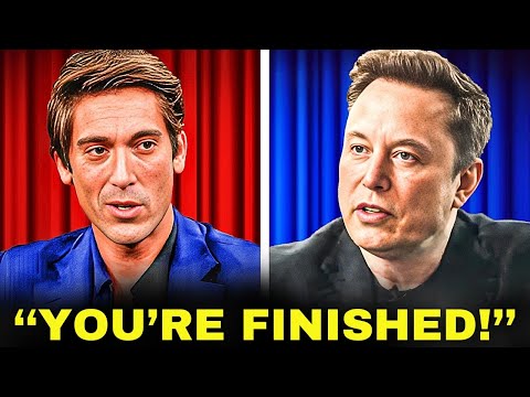 Elon Musk JUST THREATENED David Muir & David COMPLETELY LOSES IT!