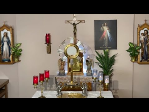 LIVE Eucharistic Adoration - Sisters of Divine Mercy