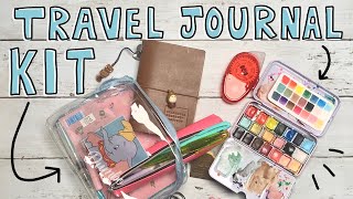 Pack My Travel Journal Kit With Me! 🧳📖✏️