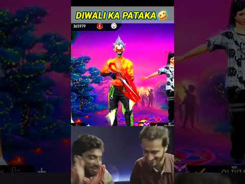 Diwali Ka Pataka 🤣 - Garena free fire Max #shorts #freefire