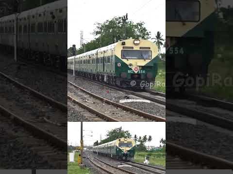 MEMU Train Departure 😍 | Tenali - Vijayawada MEMU Express.