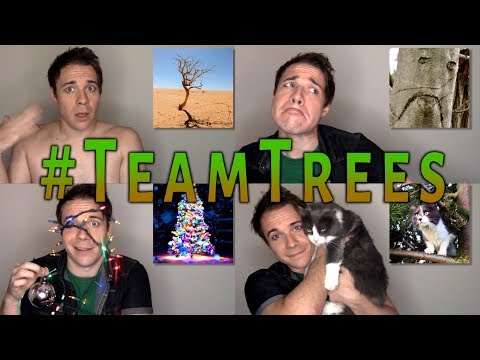 TREE IMPRESSIONS?! #TeamTrees