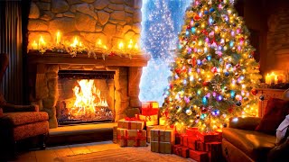 Cozy Christmas Fireplace Instrumental 🎄 Heavenly Christmas Music Fireplace Sounds 🔥 Best Xmas Music