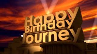 Happy Birthday Journey