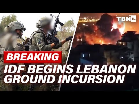 BREAKING: IDF INVADES Lebanon, Engages Hezbollah; RAIDS Hezbollah Terror Tunnels | TBN Israel