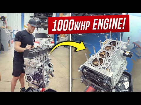 TEARING DOWN THE 1000WHP K20 HONDA ENGINE!