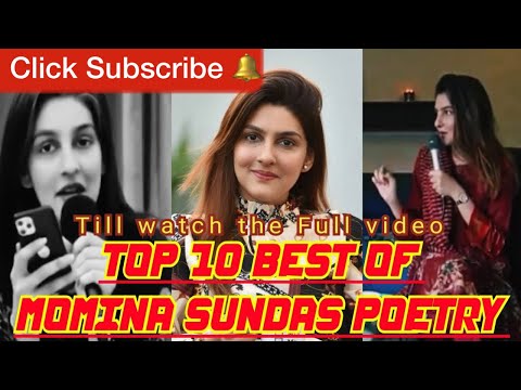 Top 10 Momina Sundas Poetry Compilation 🔥| Best Momina Sundas Shayari | shaveer Jafree #viral