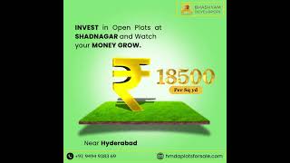 Open Plots for sale in Shadnagar, Hyderabad, Near Bangalore Highway #openplots #hyderabad