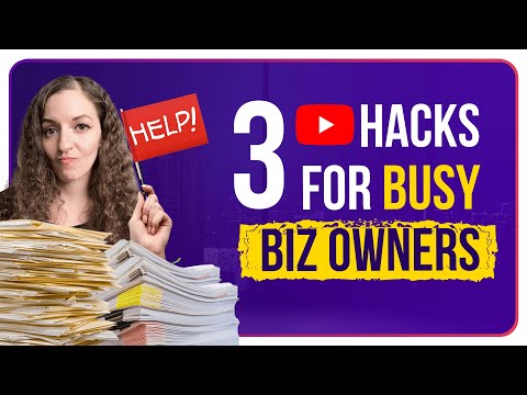 Too Busy for YouTube? | 3 Options to Run Your Channel for Business Owners