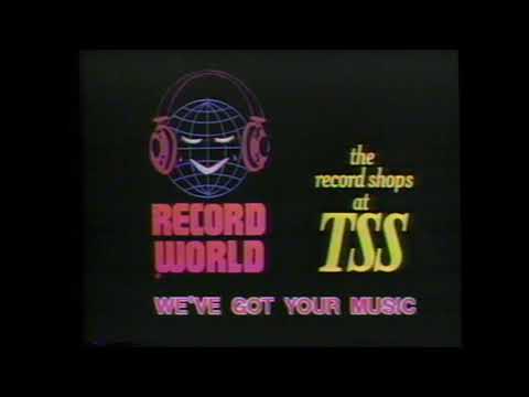 1983 Record World Masterworks Portrait Recordings "Find yourself in a portrait" TV Commercial