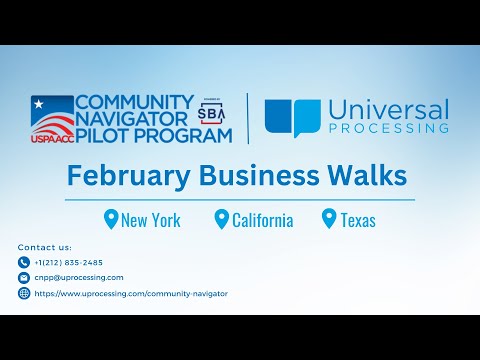 February Business Walks | Community Navigator Pilot Program