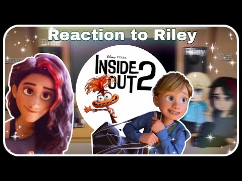 INSIDE OUT 2 riley & friends react to riley // Gacha react - GCRV //