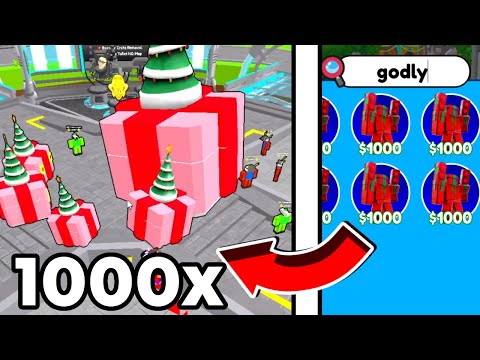 Opening 1000 Santa Crates.. How Many Godlys Will I Get? (Toilet Tower Defense)