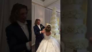 Groom Smashes Cake in Bride's Face || ViralHog