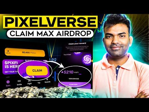 How To Claim Max PixFI Coin Instant || Pixelverse Listing & Sell Coin