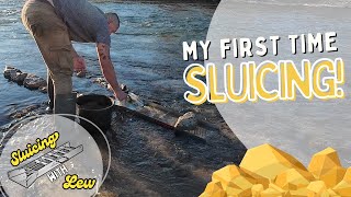 My First Time Sluicing! | Prospecting for gold at the Maritsa River in Bulgaria