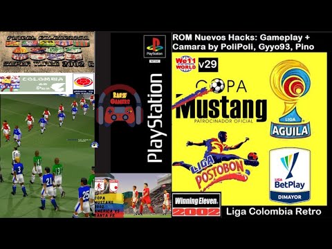 winning eleven  2001 playstation 1 liga colombiana