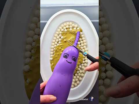 Slime Making with Funny Balloons