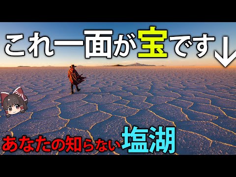 なぜ不毛の土地だった塩湖が、黄金の土地として、今注目されているのか【ゆっくり解説】