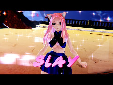 ≡MMD≡ Megurine Luka - Slay [4KUHD60FPS]