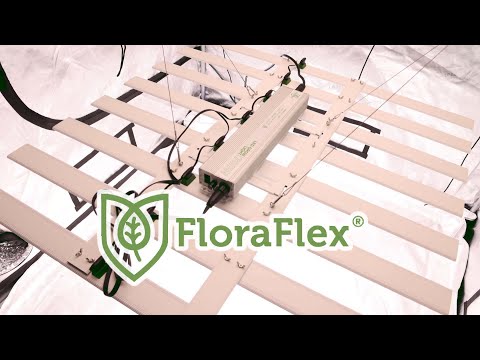 FloraFlex 700W Demo - 2024 LED Grow Light for 4x4