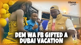 DEM WA FACEBOOK GIFTED A VACATION TO DUBAI