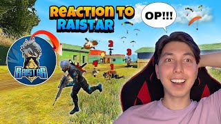 Reaction to Raistar 🍷🗿 | Fastest Player in India 🇮🇳 ⁉️ | Mehdix Free Fire @RaiStar