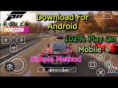 How to Play Forza Horizon 5 in Mobile || Play Forza Horizon 5 on Android || Play Gta 5 And All Games