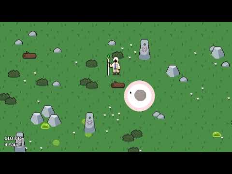 Ludum Dare 55: Summoner Survivor gameplay