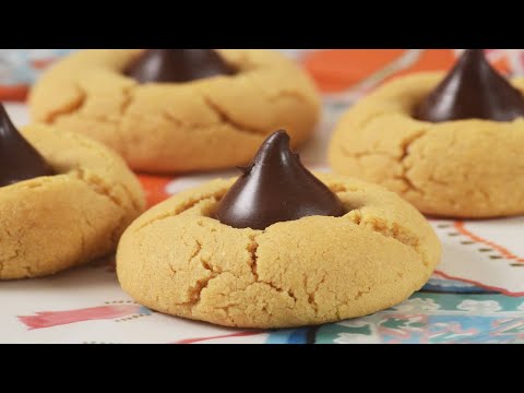 Peanut Blossom Cookies Recipe Demonstration - Joyofbaking.com