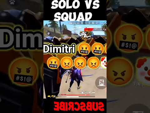 SOLO VS SQUAD SUBSCRIBE #trending #bk #viral #shorts #freefire #iphone #haryanvi #sweetxyssk #phone