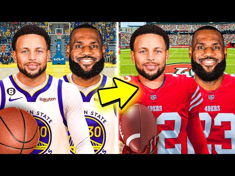 I Put LeBron James & Steph Curry In EVERY Sport!