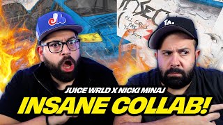 Juice WRLD & Nicki Minaj’s COLLAB is INSANE! 🔥 | Insecure (AGATS2) REACTION