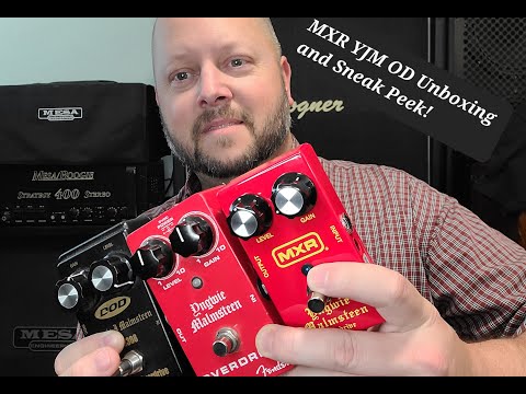 MXR YJM Pedal Unboxing & Sneak Peak for Upcoming Video #yngwiemalmsteen #yngwie #yjm