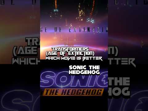 Transformers Age of Extinction Vs Sonic The Hedgehog #faxorcap #transformers #sonic