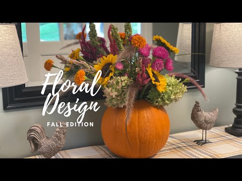 Pumpkins & Fall Florals