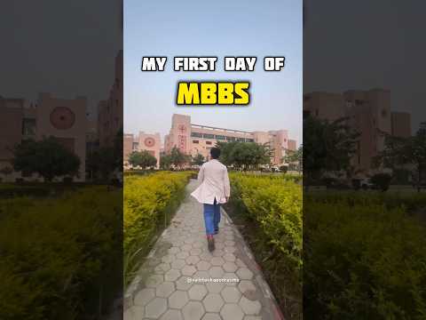 My First Day Of MBBS👨‍⚕️#aiims #mbbs #neetmotivation #shorts #viral #medico