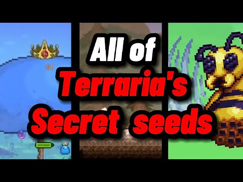 All of Terraria's secret seeds (1.4.3)