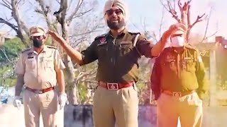 Watch: Cop inspires people to fight coronavirus via Punjabi song