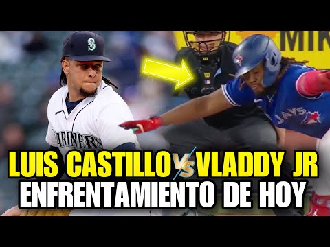 ASÍ TERMINÓ EL ENFRENTAMIENTO DE HOY ENTRE LUIS CASTILLO Y VLADDY GUERRERO JR, MARINERS VS BLUE JAYS