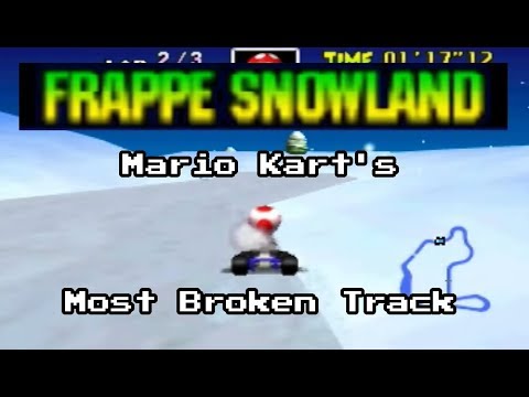 Frappe Snowland: The History of Mario Kart 64's Most Broken Track