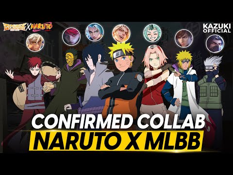 UPCOMING MLBB x NARUTO COLLAB | CONFIRMED 7 HEROES | NARUTO as LUKAS | SASUKE as SUYOU