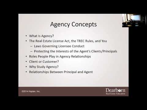 Law Of Agency - Chapter 1 Lecture