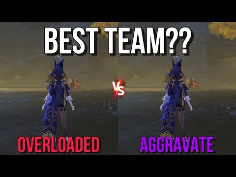 Clorinde Overloaded vs Aggravate Teams!!! Which Team is The Best for C0 Clorinde???