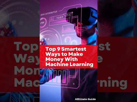 Top 10 Possible Ways to Earn Money From Machine Learning #shorts #earnmoneyonline #makemoneyonline