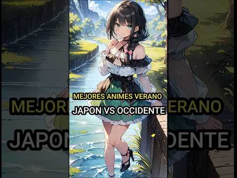 MEJORES ANIMES DE VERANO 2024 JAPON vs OCCIDENTE #anime #animetiktok