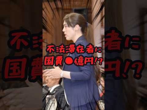 国民より不法滞在外国人に甘い政府に小野田紀美ブチギレ！ #海外の反応 #ニュース #ニュース