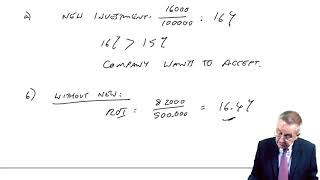 Return on Investment (ROI) and Residual Income (RI) - ACCA Performance Management (PM)